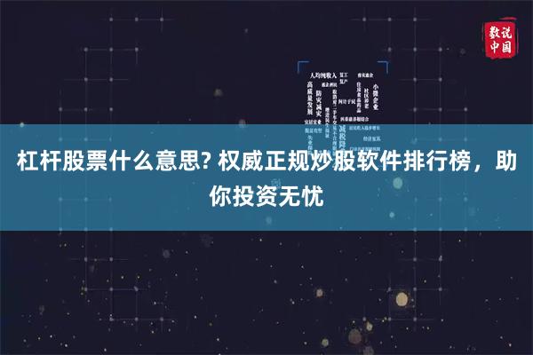 杠杆股票什么意思? 权威正规炒股软件排行榜，助你投资无忧