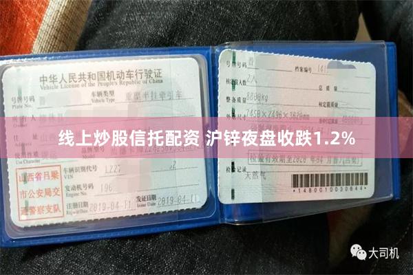 线上炒股信托配资 沪锌夜盘收跌1.2%