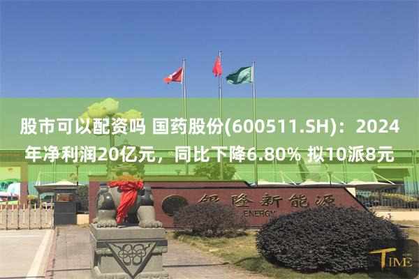 股市可以配资吗 国药股份(600511.SH)：2024年净利润20亿元，同比下降6.80% 拟10派8元